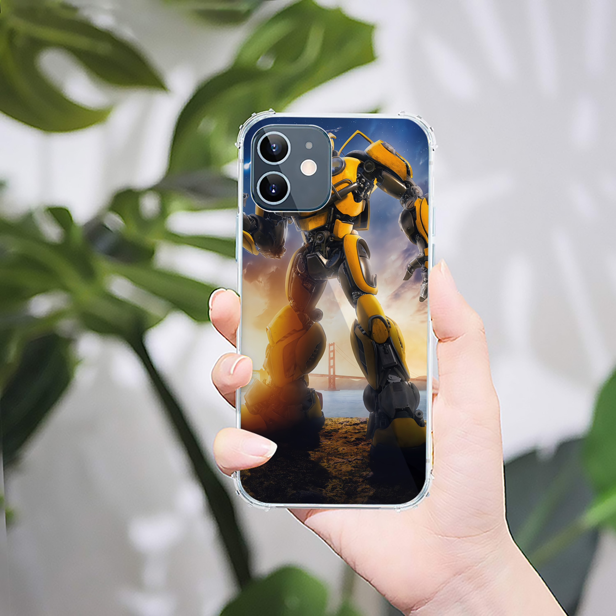 （画像用） Transformers トランスフォーマー 【iPhone 12シリーズ対応】透明スマホケース（クリアソフトケース）